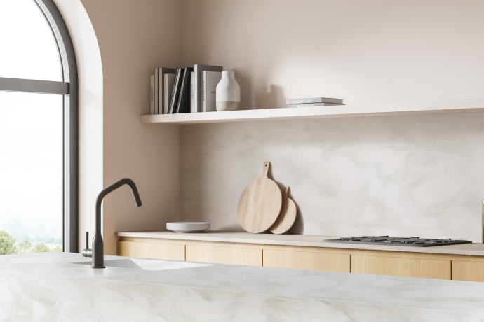 Kitchen Countertop_DOWNY CREAM _VC343